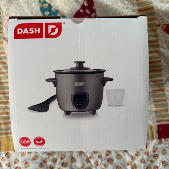 Dash Mini Rice Cooker - Gray - Picture 5 of 5